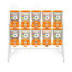 KIT DISPENSER DUPLO 10PC DE 18L LARANJA
