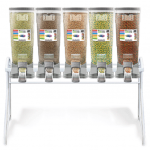 KIT DISPENSER 5PC 40L LARANJA