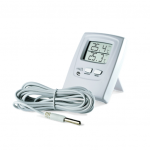 TERMO-HIGRO DIGITAL C/CABO CINZA