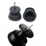 ISOLADOR ROLDANA PRETO 24X24 C/1X100UN