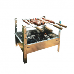 CHURRASQUEIRA DESMONTAVEL 60X40X60CM