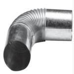 CURVA SANFONADA INOX N°2 (120)