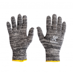 LUVA ALGODAO 3 FIOS CINZA (G) PT/1X12UN