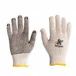 LUVA ALGODAO 3 FIOS PIGM BRANCA G 1X12UN