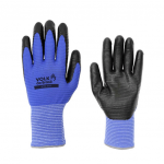 LUVA NITRIL WAVE AZUL TAM.EG