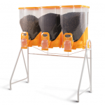 KIT DISPENSER FLEX 3PC 60L LARANJA