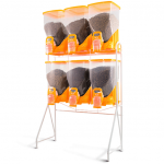 KIT DISPENSER FLEX 6PC 60L LARANJA