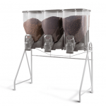 KIT DISPENSER FLEX 3PC 60L CINZA