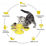 BRINQUEDO GIRATORIO SPINER LUZES AMARELO