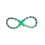 BRINQUEDO CORDA PUXADOR 8 VERDE