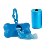 KIT COLETOR CATA-CACA C/ SACO DESC AZUL