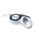 GUIA RETRATIL P/ PASSEIO 5MT PRETO