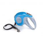 GUIA RETRATIL P/ PASSEIO 5MT AZUL