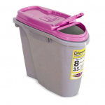 DISPENSER P/ ALIMENTOS HOME 8L ROSA