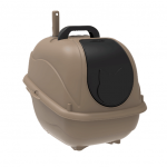 SANITARIO WC CAT BOX GOLD PRETO