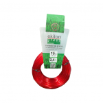 LINHA DE NYLON VERMELHA 2.40MM 15MT