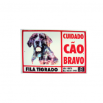 PLACA ADVERT. FILA TIGRADO